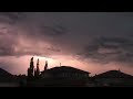 Lightning storm red deer (July 5 2024)