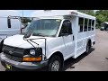 Shuttle Bus For Sale 14 Passengers 2007 Chevrolet 21k Original Miles 14 Passengers  Non CDL