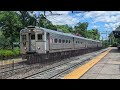 Railfanning NJ Transit at Short Hills 7-1-24: 4636 Pennsylvania Railroad Heritage Livery & hornshow.