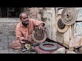 This Indigenous Man Earn Livelihood by Repairing Truck Clutch Plates