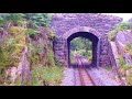 OLD VERSION - Welsh Highland Railway - Driver's Eye View - Part 2 - Rhyd Ddu to Caernarfon