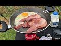 Motorcycle Camping in Ullswater Lake District: ASMR Cooking for the Soul!