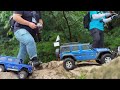 Massive Group RC OFF ROAD ROCK CRAWLER AND SCALER VEHICLES IN ACTION with Kingdom RC!