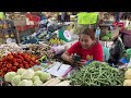 Philippines Food Market Tour - BANGAR LA UNION PUBLIC MARKET | Afternoon 