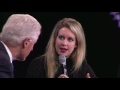 President Clinton speaks with Elizabeth Holmes and Jack Ma (2015 CGI Annual Meeting)