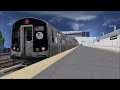 OpenBVE Special: Rockaway Park (S)huttle Train To Rockaway Blvd (R179)(Weekend)