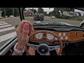 Ford V8 Powered 1971 Triumph TR6 - The British Roadster You Need to Hear (POV Binaural Audio)