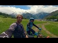 666 trail at 2 Alpes Bike Park (France) | Crazy view and shape evolving all along the trail 👌🏼