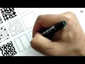 300 zentangle patterns part 9 || zentangle patterns with names || zentangle with me