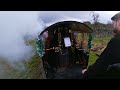 Cab Ride Ravenglass to Dalegarth Full Journey Up The Line Cab View [4k]