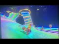 Wii Rainbow Road Mario Kart 8 Deluxe! 😊😌🙂☺️😁😉🤭😳🥰😍💖🌌🌈