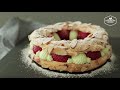 딸기 피스타치오 파리 브레스트 만들기 : Strawberry pistachio Paris brest Recipe - Cooking tree 쿠킹트리*Cooking ASMR