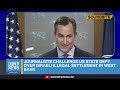 Journalist's Confrontation With US State Dept On Israeli Illegal Settlements | Dawn News English