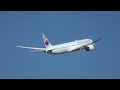 Air Canada Boeing 787-9 Dreamliner Cloudy Phoenix Takeoff