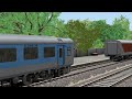 LHB PARCEL VAN FAILED COUPLING WITH SHATABDI RAKE | INDIAN TRAIN SIMULATOR (RAILWORKS)