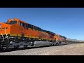 Brand New BNSF ES44ACH & ET44ACH GEVOs Compilation! Part 2