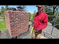 Installing chimney brackets