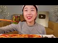 ASMR 다들 짜파게티더블랙 드실때 저는 신라면볶음면 먹겠습니다🥲 직접만든 오이소박이 리얼먹방 :) Spicy Stir-Fried Ramen Kimchi MUKBANG