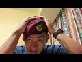 How to Shape and Wear a US Army Beret (Airborne/Ranger/Basic Beret)