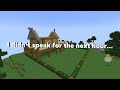 I Built My New House With A Dead Horse in Minecraft