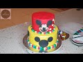 HOW TO DESIGN A MICKEY MOUSE CAKE | MICKEY MOUSE CAKE