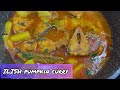 ILISH FISH WITH PUMPKIN CURRY | ইলিশ মাছ দিয়ে মিষ্টি কুমরা
