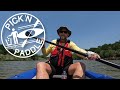 Texas Kayaking Brazos River in the Sea Eagle Explorer 380X