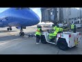 Ramp Agent works plane for Start to Finish