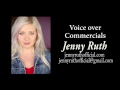 Jenny Ruth - Commercial voice over reel