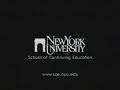 1997 NYU Continuing Education promo