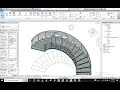 Easiest way to make 3d stair Revit | How to make spiral stair Revit | Revit Architecture Tutorial