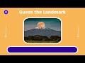 Guess the Famous Landmarks by Picture in just 3 Seconds | Landmark Quiz | Guess Monuments by Picture