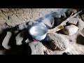 My African village typical breakfast||rural life