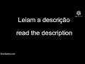 Leiam a descrição/read the description