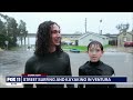 Ventura rain leads to street surfing on flooded roads