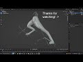 Blender Tutorial: Digitigrade legs for VR Avatars