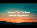 HENJUNAHA (Lyrics video) ||Angom Khongnangthaba || Manipur lyrics video
