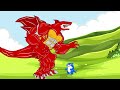 EVOLUTION of RED SHARKZILLA & BLUE SHARKZILLA vs ROBOTS | Godzilla Cartoon