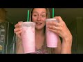 how to make a starbucks pink drink // diy at home