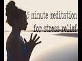 5 Minute meditation 🧘‍♀️ stress relief #manifestation #meditation #believe #relaxing #calm