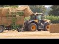 Heath bale chaser with JCB Fastrac