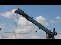 Incredible.! Dump Trucks 5Ton Driver Fail- Safety Operator- Technique Skills Help By Two CraneTrucks