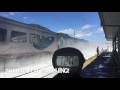 Acela and a Radar Gun - 131 mph [Snow]