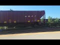 an eastbound manifest departing Elkhart yard