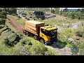 🚧 Building A Second Log Cabin On An Boggy, Swampy Lake Island ⭐ FS22 Azura Public Works Timelapse