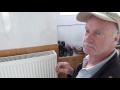 How to easily put inhibitor into a radiator on a Combi heating system