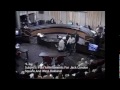 Guy jumps on the dais during the July 29, 2014 Oakland City Council Meeting