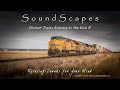 🎧 DISTANT TRAINS ECHOING IN THE RAIN III - Soothing Train Sounds with Rain & Thunder