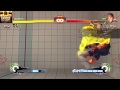 Ultra Street Fighter 4 Ryu Combo Video