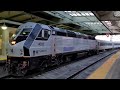[RF] - Evening Amtrak, NJ Transit, and PATH Trains at Newark Penn Station
